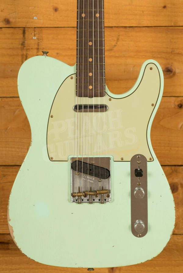 Fender Custom Shop Limited 61 Tele - Relic Faded Aged Surf Green