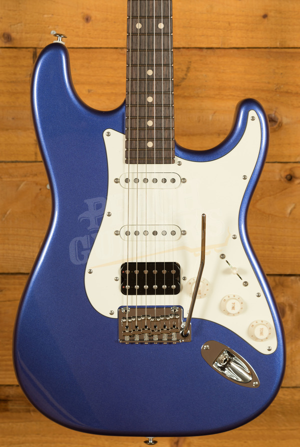 Suhr Classic S Rosewood HSS | Indigo Metallic