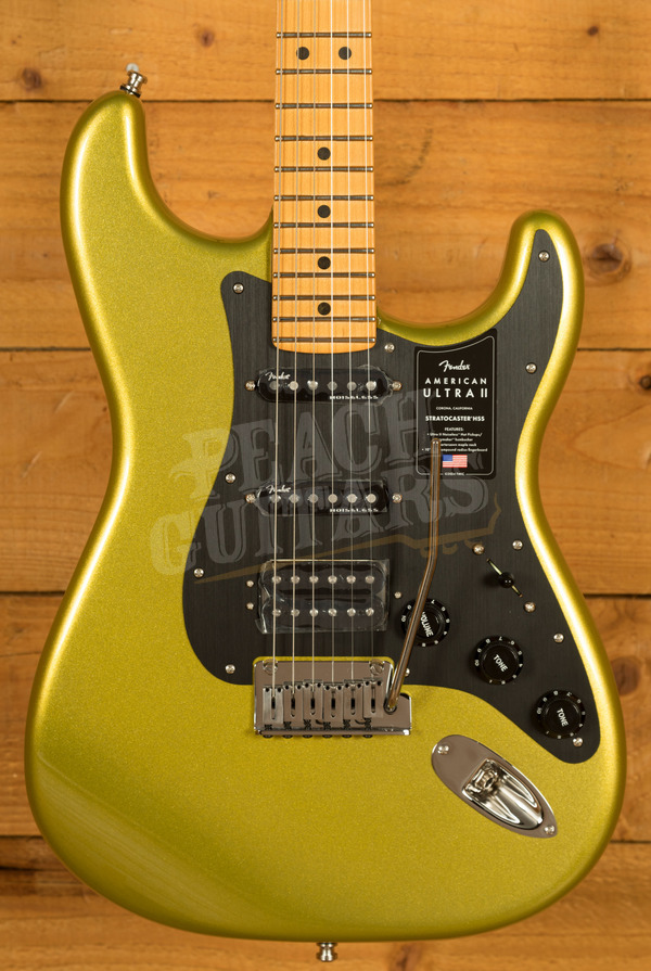 Fender American Ultra II Stratocaster HSS | Solar Flare