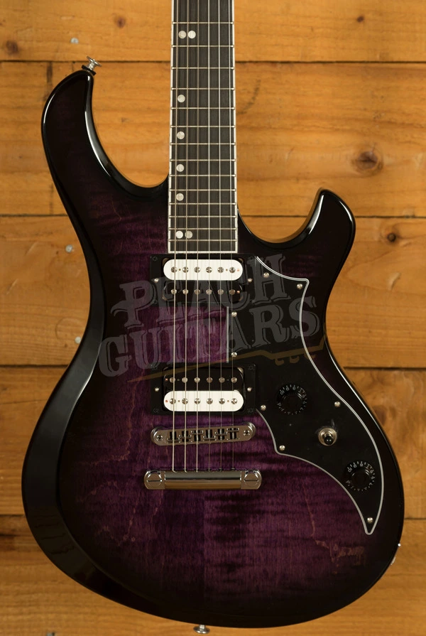 Gibson Victory Figured Top | Dark Purple Burst