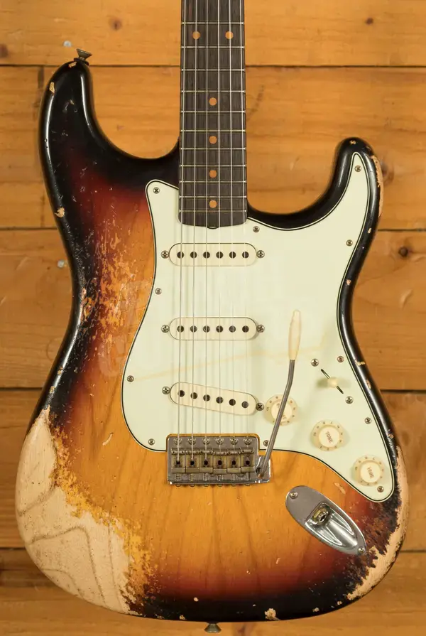 Fender Custom Shop Stratocaster '62 Heavy Relic - 3-Tone Sunburst *Used*