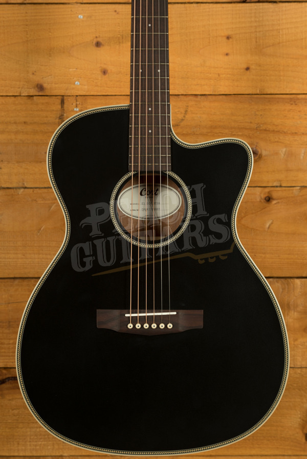 Cort Essence-OC4 - Black Top Semi Gloss