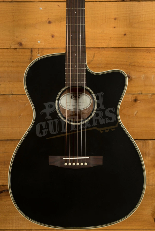 Cort Essence-OC4 - Black Top Semi Gloss