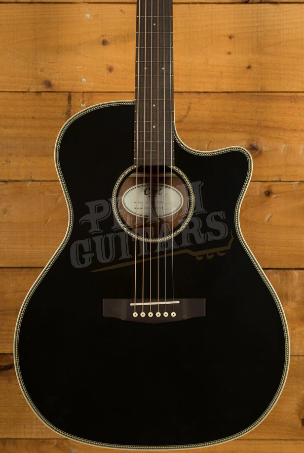 Cort Essence-GA4 - Black Top Semi Gloss