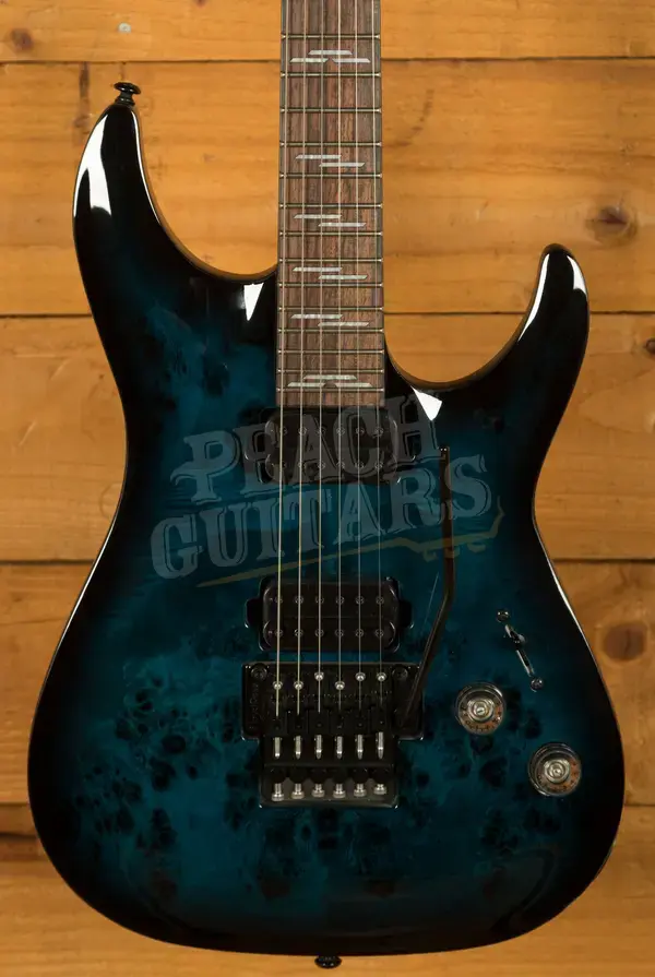 Schecter Omen Elite-6 FR | See-Thru Blue Burst