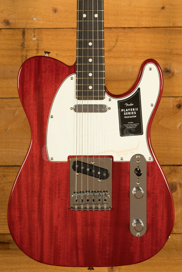 Fender Player II Telecaster Chambered | Transparent Cherry