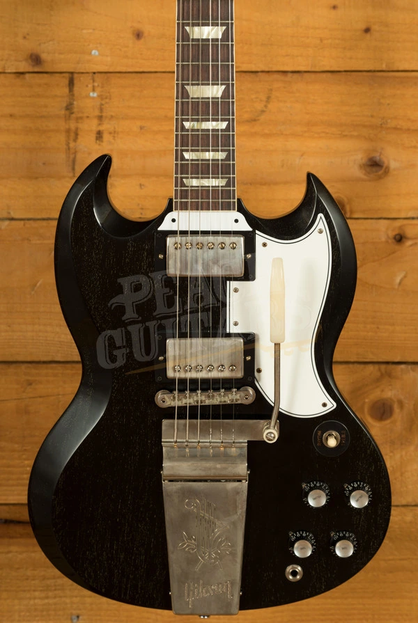 Gibson Custom 1964 SG Standard Reissue w/Maestro | Silver Fox - VOS