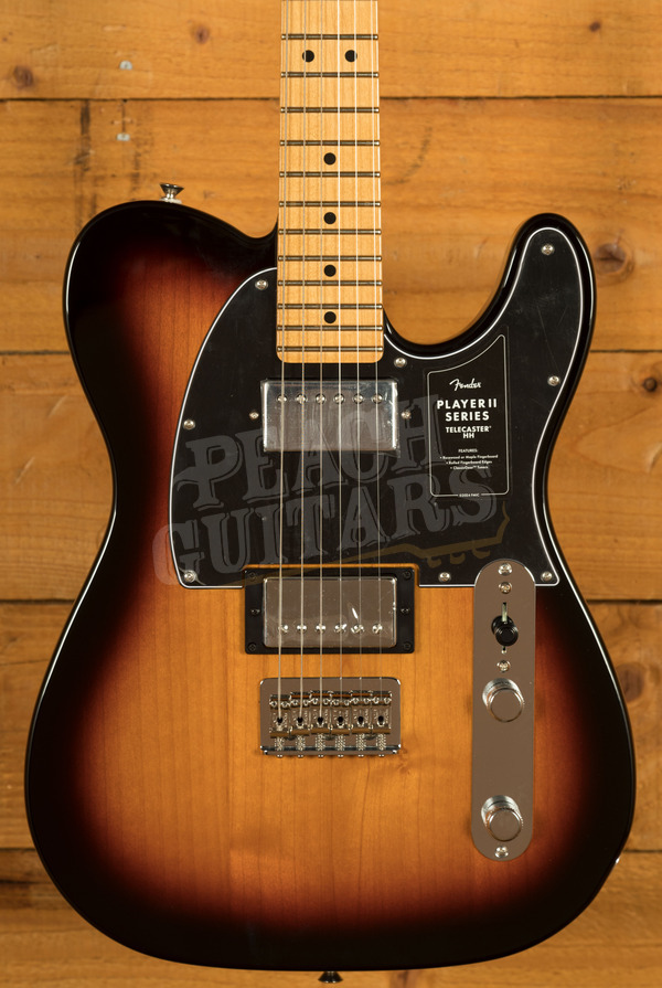 Fender Player II Telecaster HH | 3-Colour Sunburst