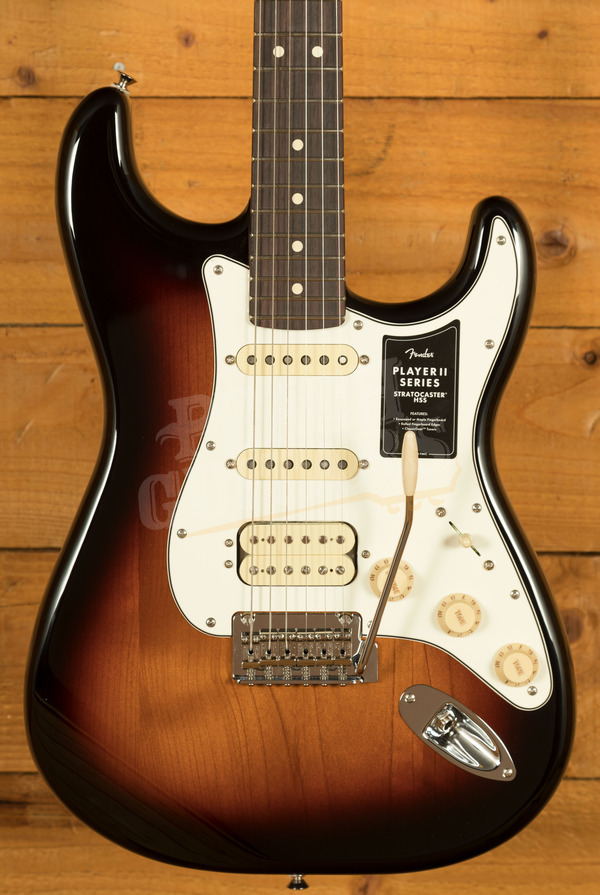 Fender Player II Stratocaster HSS | 3-Colour Sunburst