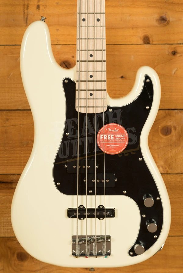 Squier Affinity Series Precision Bass PJ Maple Olympic White