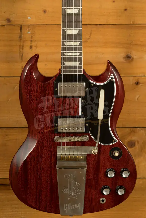 Gibson Custom 1964 SG Standard Reissue w/Maestro Vibrola | Cherry Red - VOS