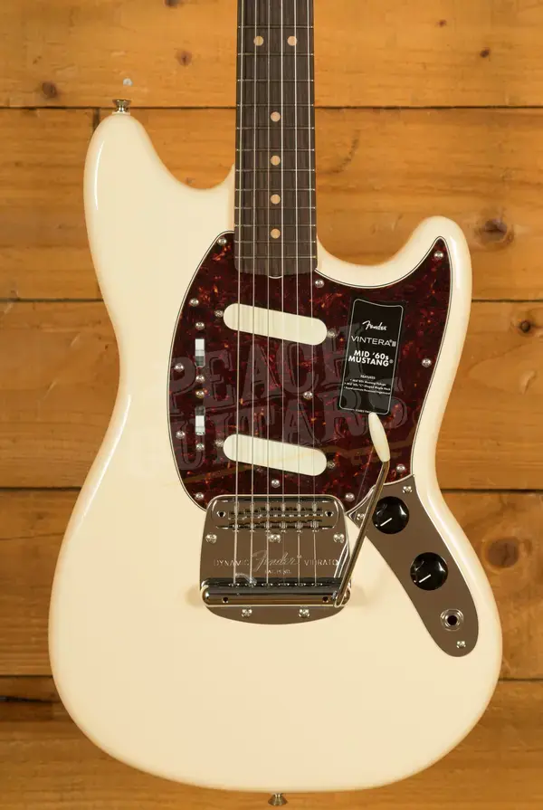 Fender Vintera III Mid '60s Mustang - Rosewood - Olympic White