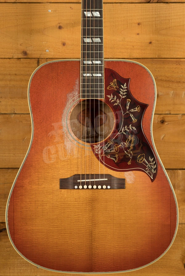 Gibson Murphy Lab 1960 Hummingbird | Washed Cherry Sunburst - Heavy Aged