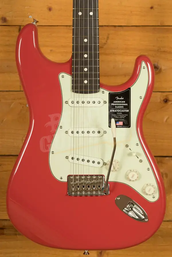 Fender American Professional Classic Stratocaster - Rosewood - Faded Dakota Red