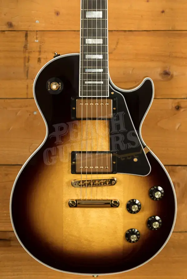 Gibson Les Paul Custom 70s Tobacco Burst Electric Guitar w/Case