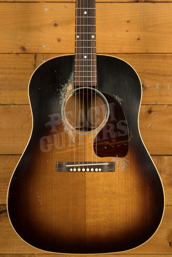 Gibson Murphy Lab 1942 Banner J-45 | Vintage Sunburst Heavy Aged