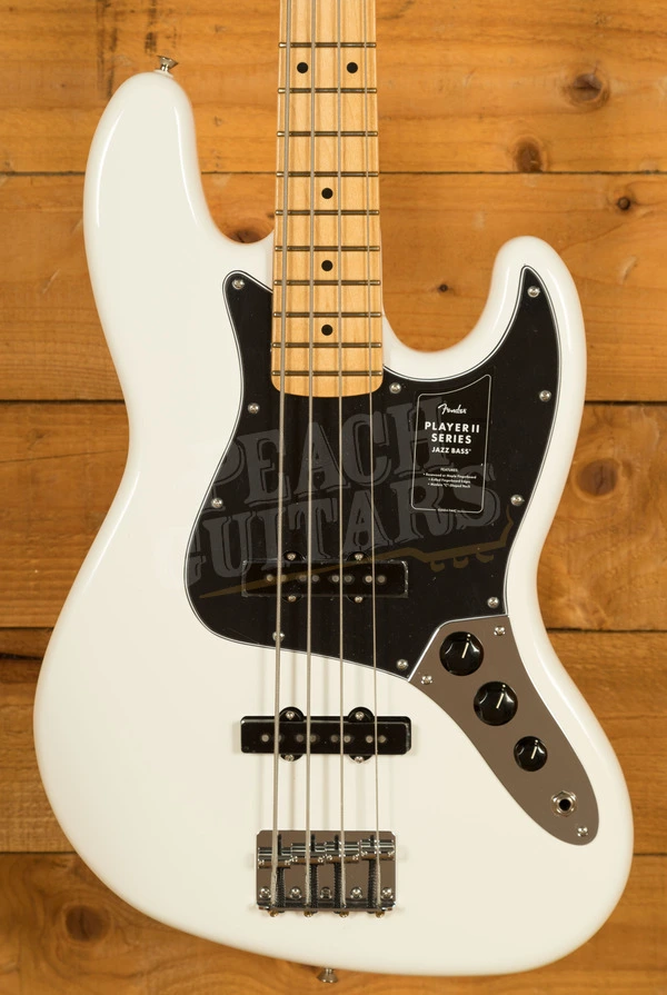 Fender Player II Jazz Bass - Maple - Polar White
