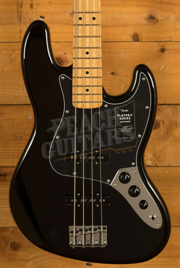 Fender Player II Jazz Bass - Maple - Black
