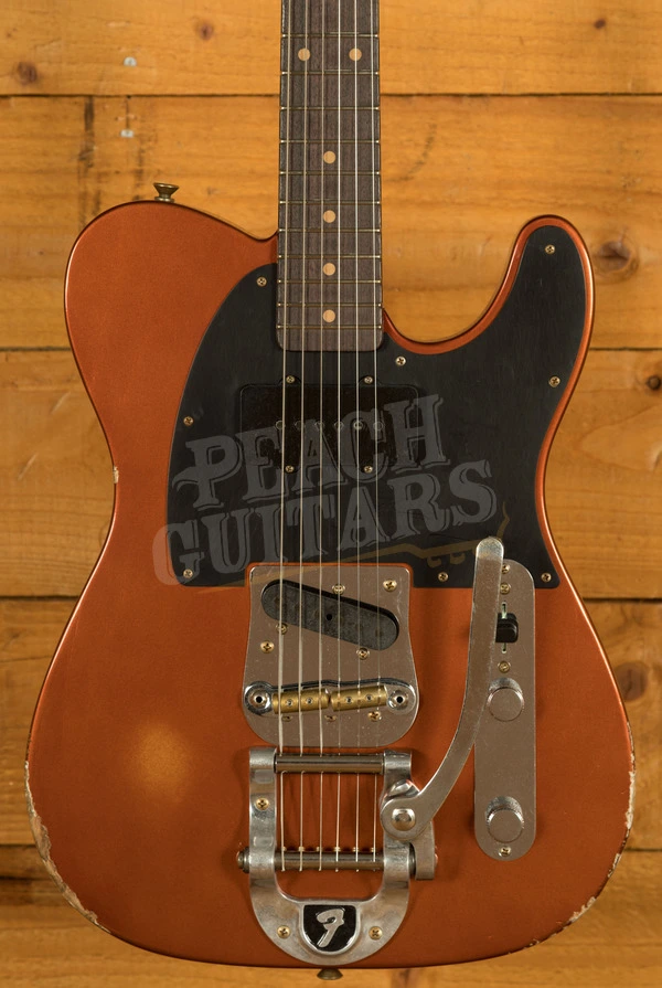 Fender Custom Shop Limited 60 Tele-Jazzmaster Bigsby - Relic Burnt Copper