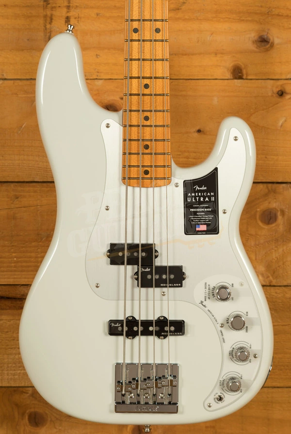 Fender American Ultra II Precision Bass - Maple - Avalanche