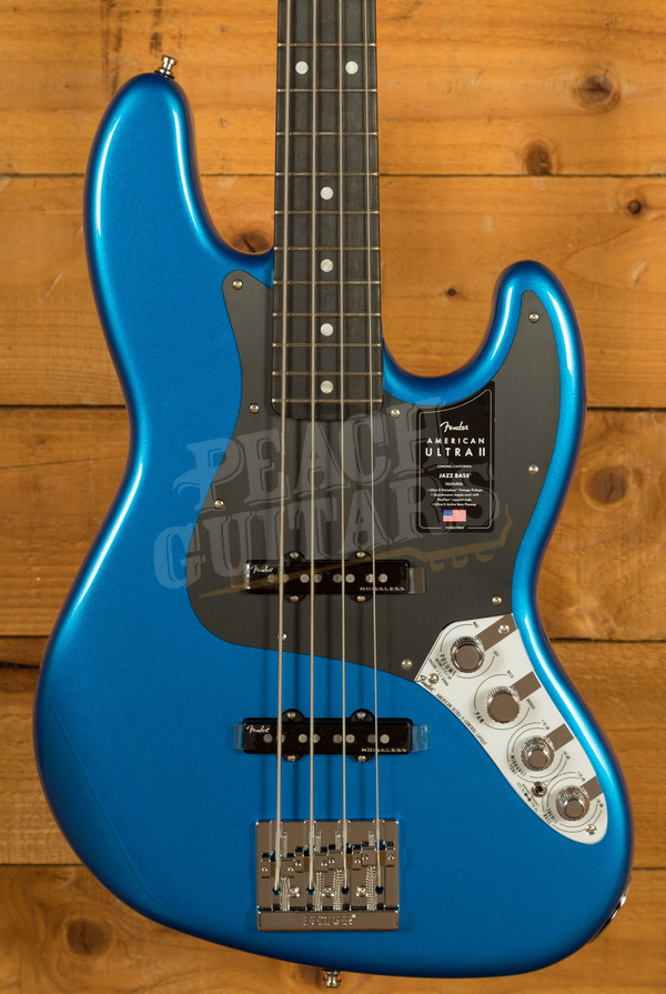 Fender American Ultra II Jazz Bass | Noble Blue