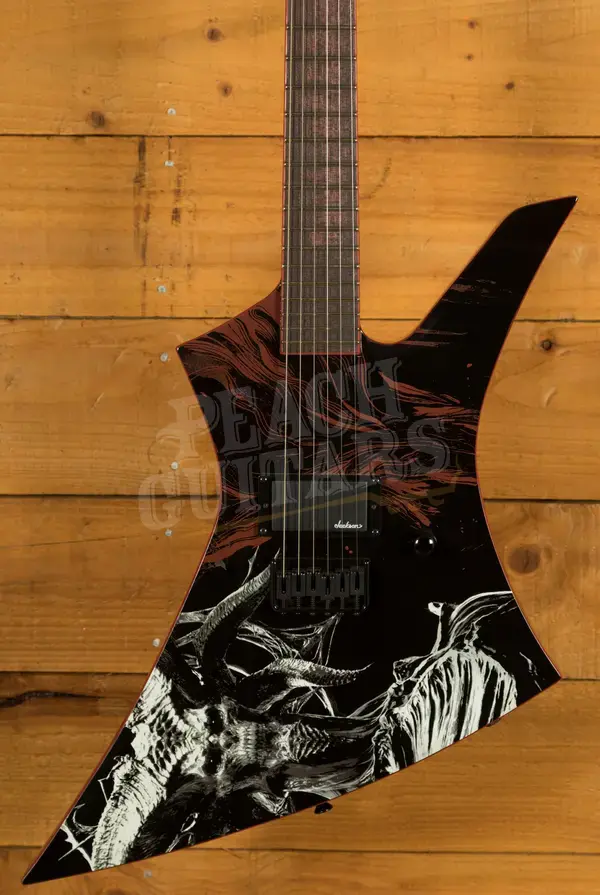Jackson X Series Kelly KE HT - Amaranth - Diablo IV