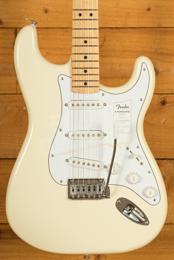 Fender Standard Stratocaster Maple Olympic White