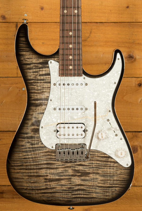 Suhr Standard Plus Trans Charcoal Burst Pau Ferro