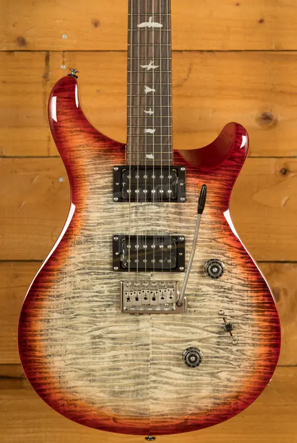 PRS SE Custom | Custom 24 - Charcoal Cherry Burst