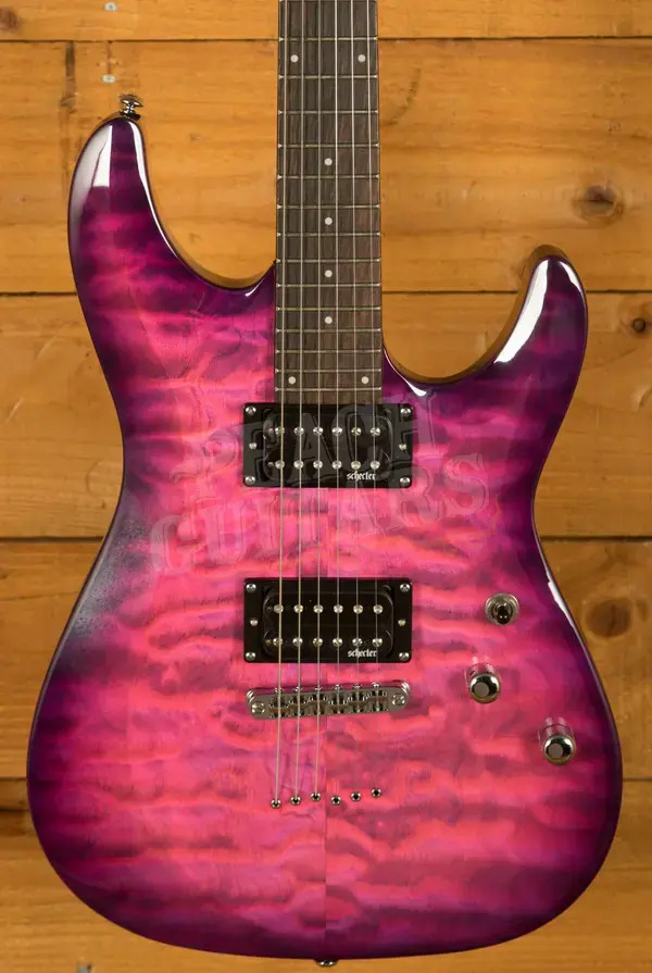 Schecter C-6 Plus | Electric Magenta