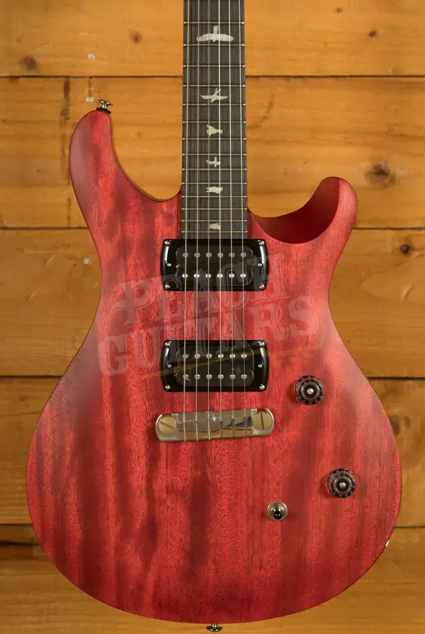 PRS SE CE24 Standard Stoptail Satin - Vintage Cherry