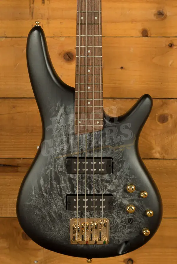 Ibanez SR300EDX - Black Ice Frozen Matte