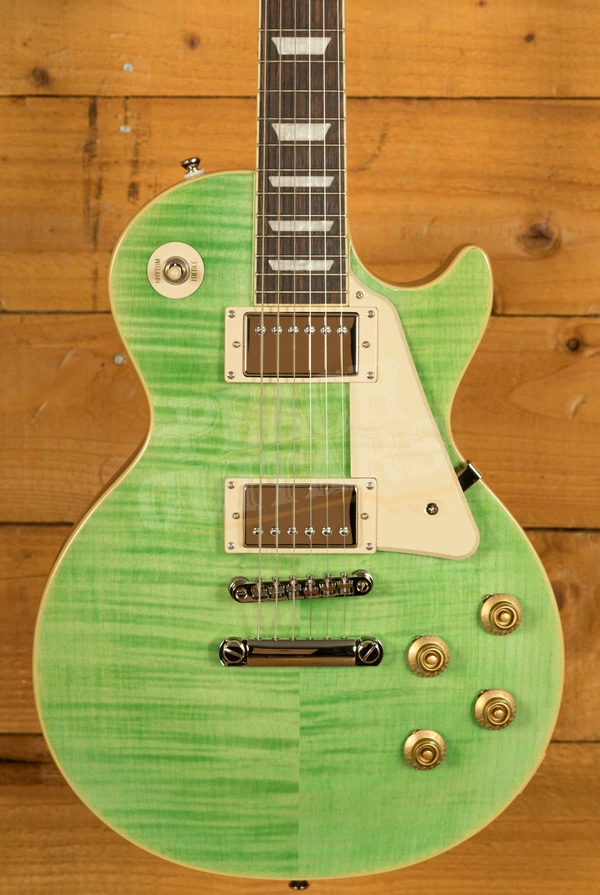 Epiphone Inspired by Gibson Les Paul Standard 50s Figured | Seafoam Green w/Gigbag