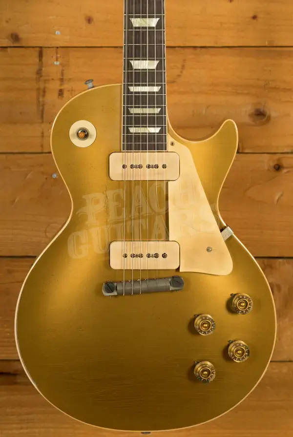 Gibson Custom Murphy Lab 1954 Les Paul Goldtop | Double Gold - Heavy Aged Under 8lb!