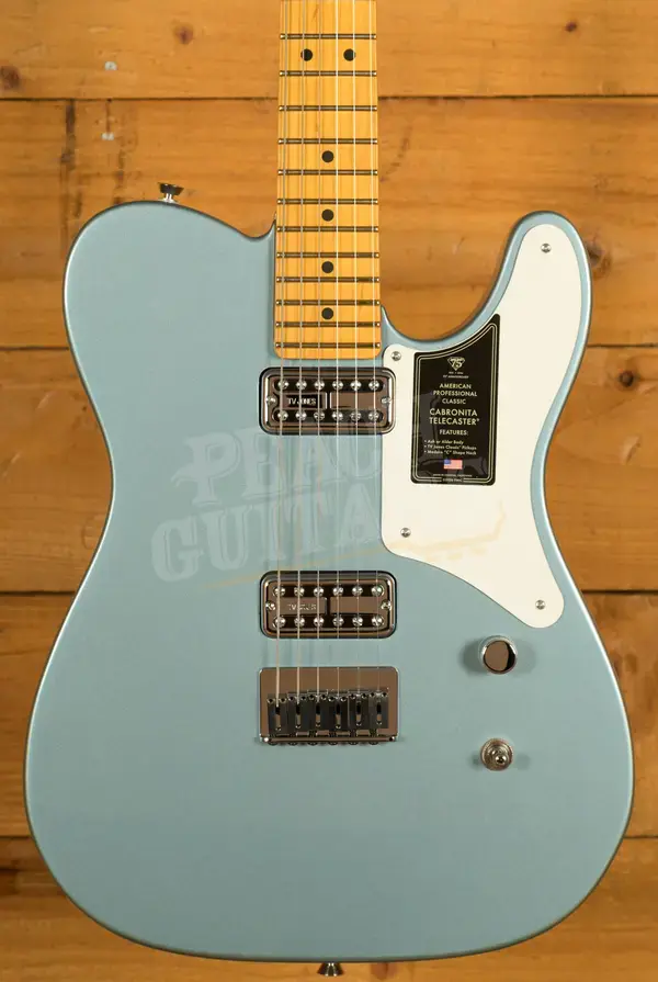 Fender 75th Anniversary American Professional Classic Cabronita Telecaster - Maple - Ice Blue Metallic