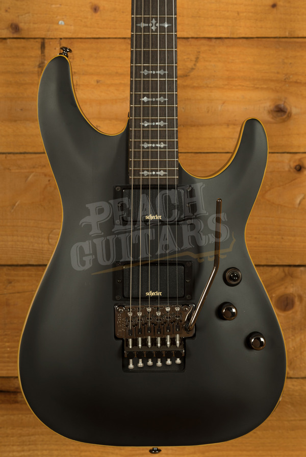 Schecter Demon-6 FR | Aged Black Satin