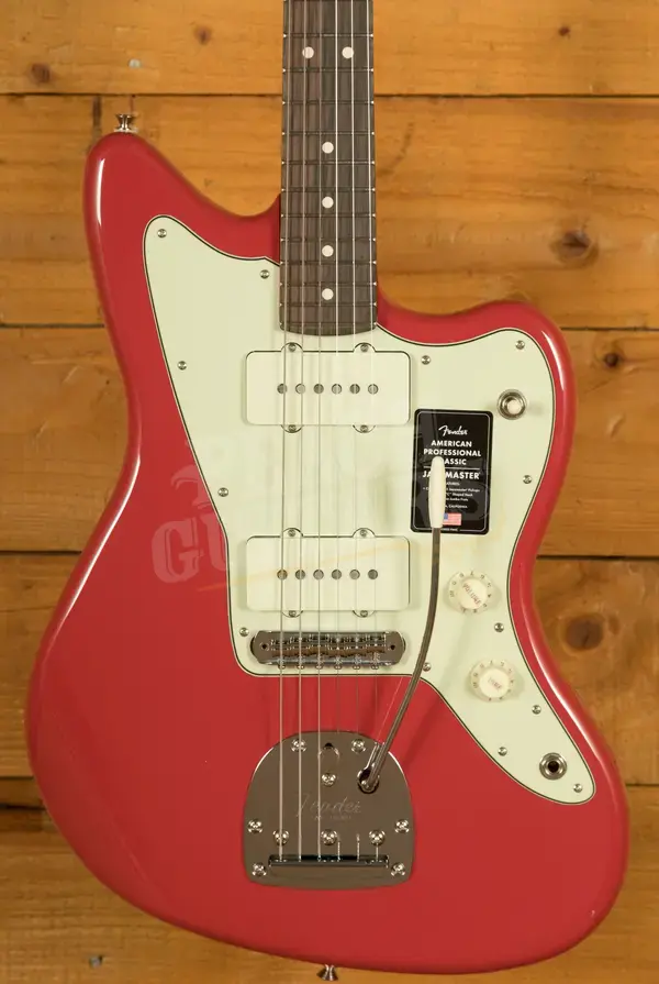 Fender American Professional Classic Jazzmaster - Rosewood - Faded Dakota Red