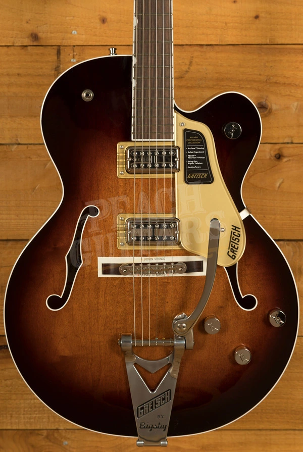 Gretsch Tennessean Hollow Body with String-Thru Bigsby and Nickel Hardware Havana Burst