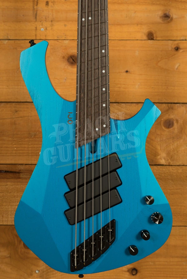Mayones Ori Enji 5 - Wenge - Mecha Blue Matte - 5-String