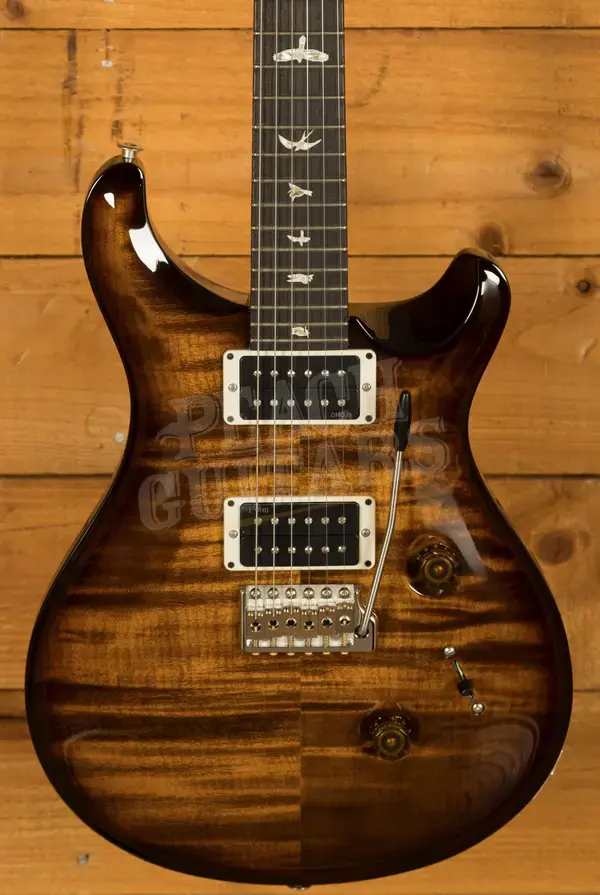 PRS Custom 24 Black Goldburst Pattern Thin - DMO Pickups