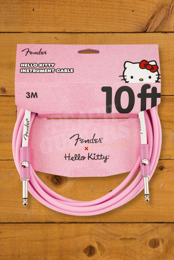 Fender x Hello Kitty Cable | 10' - Pink