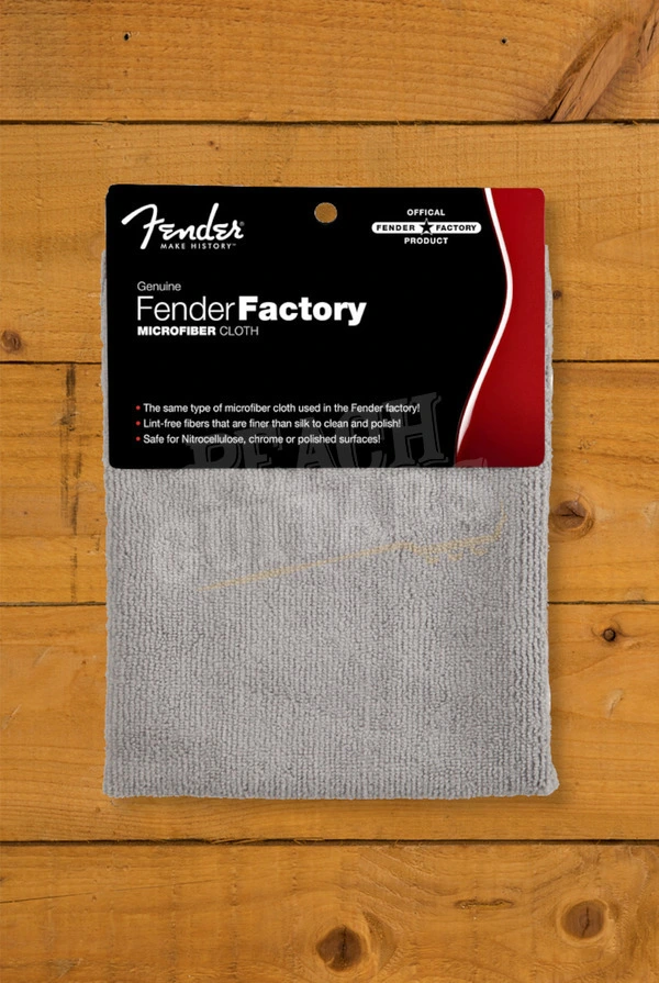 Fender Factory Microfibre Cloth - Grey