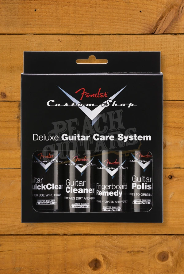 Fender Custom Shop 4-Step Deluxe Guitar Care System