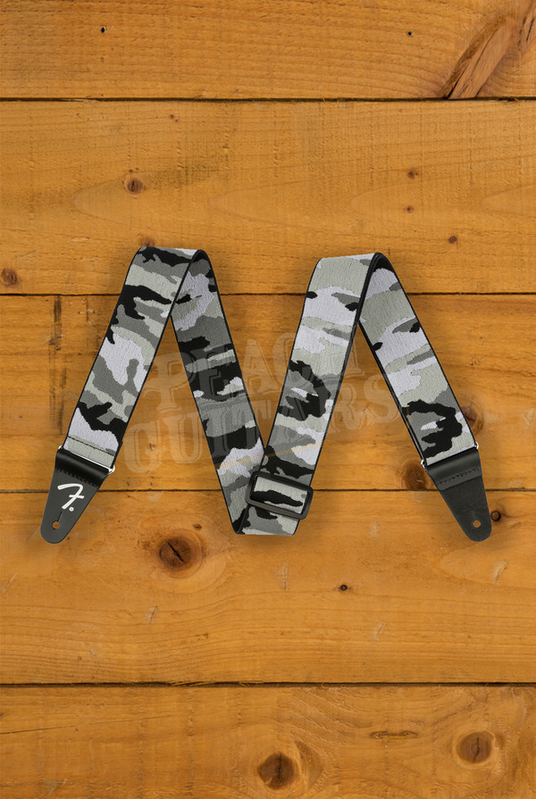 Fender Accessories | WeighLess Camo Strap - Winter - 2"