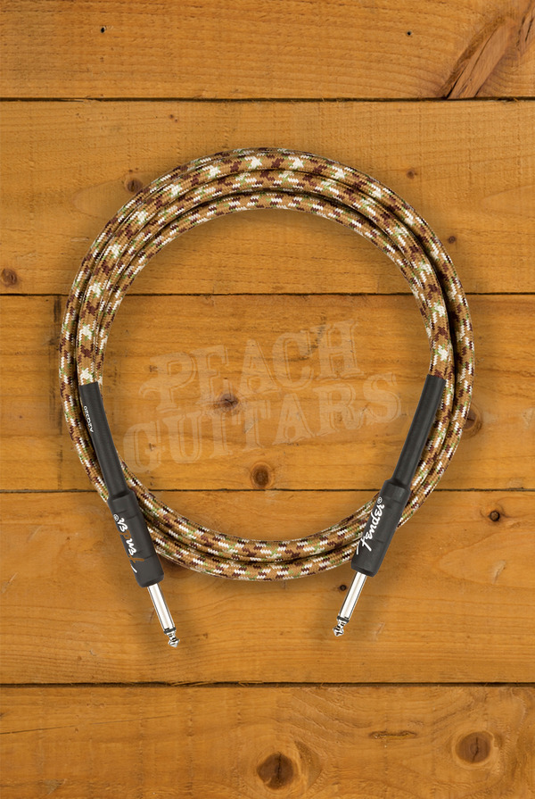 Fender Accessories | Professional Cable - Straight/Straight - 10' - Desert Camo