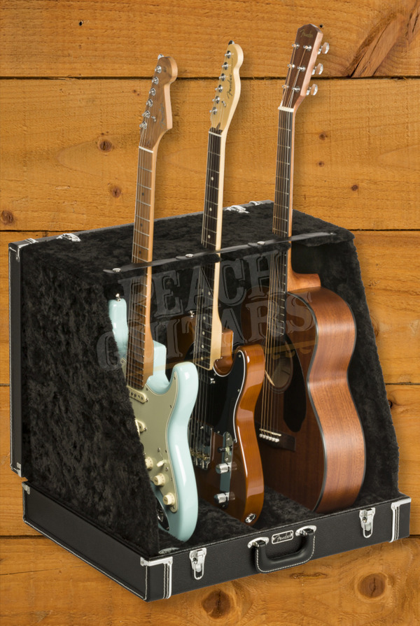 Fender 3-Guitar Classic Series Case Stand - Black