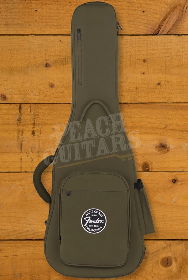 Fender Troubadour Electric Guitar Gig Bag - Olive