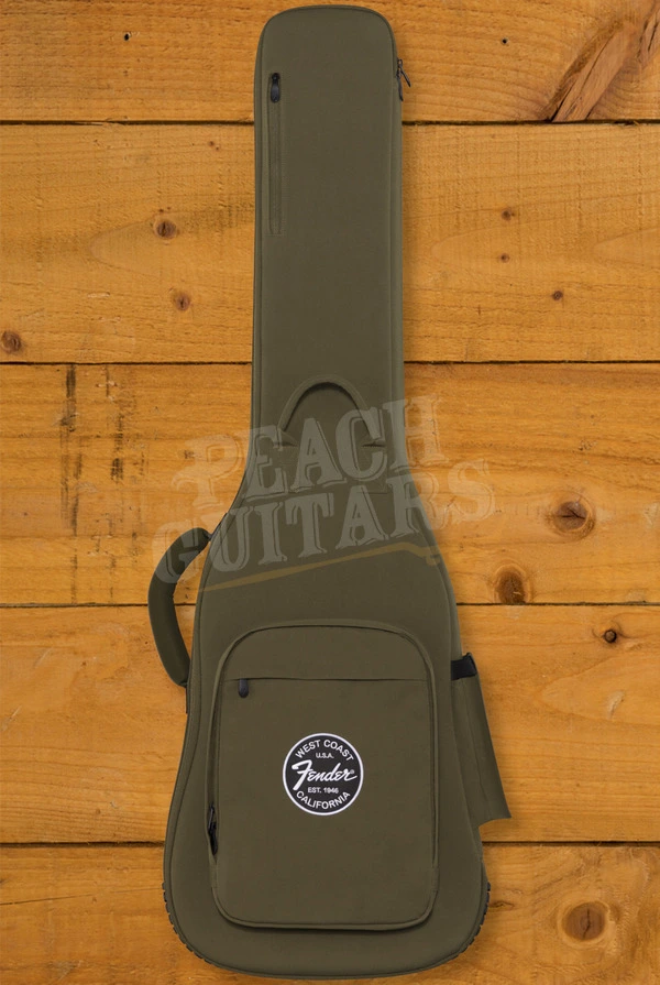 Fender Troubadour Bass Gig Bag - Olive