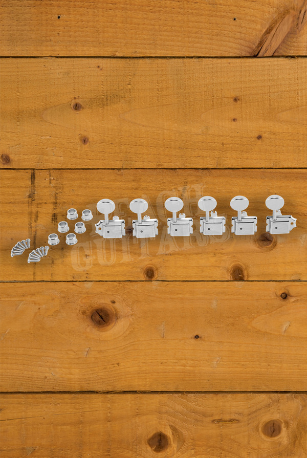 Fender Parts | Tuning Machines - American Vintage - Staggered - Chrome