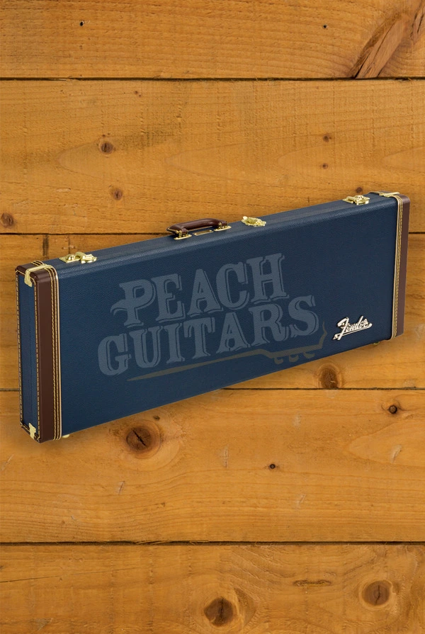 Fender Classic Series Stratocaster/Telecaster Wood Hard Case - Navy Blue